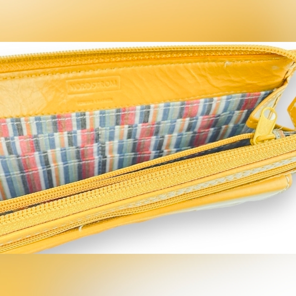 Nordstroms Yellow Long Wallet - Picture 6 of 9